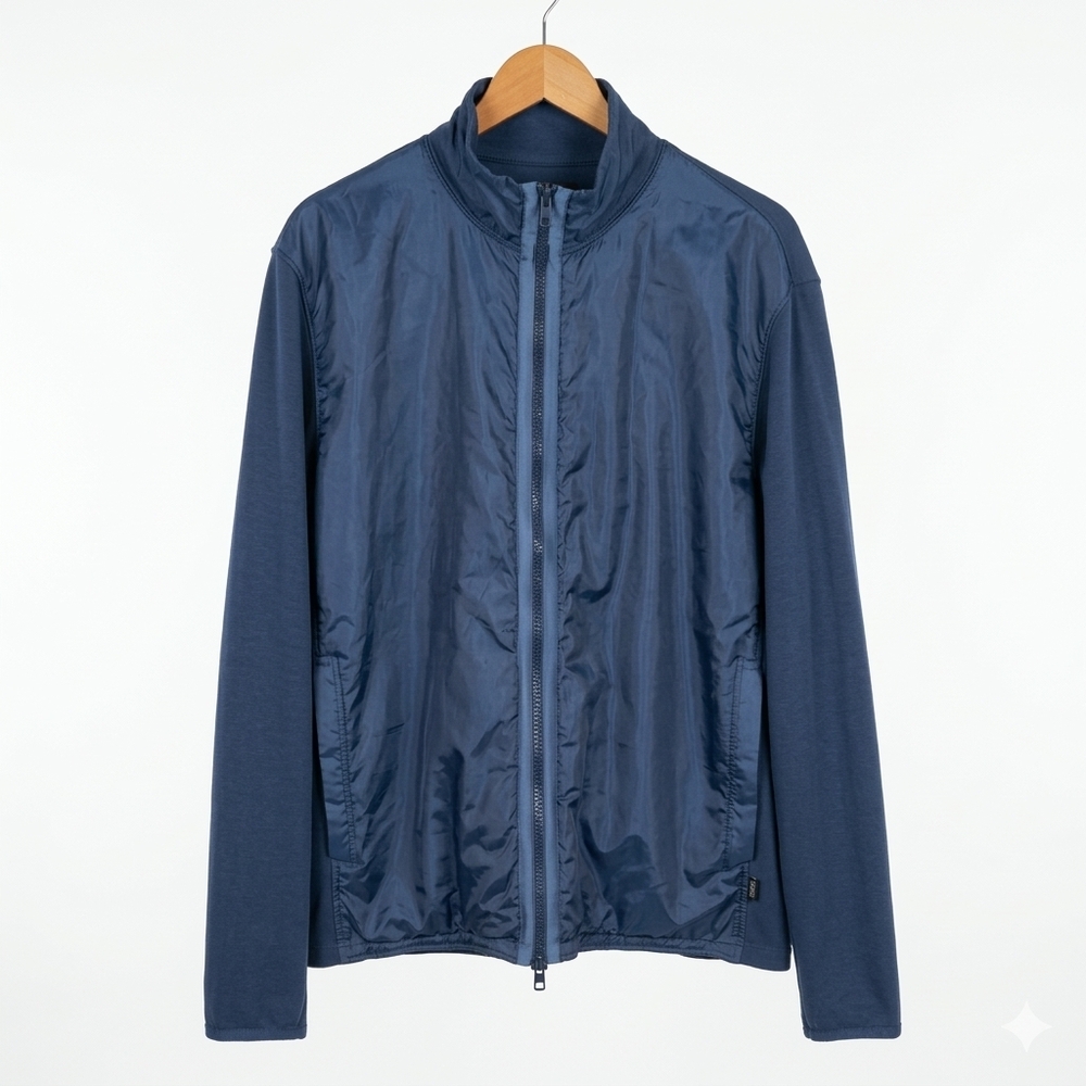 BOSS Hugo Boss Men's Mixed Media Hybrid Jacket Size 2XL